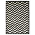 thumbnail image 1 of Elegance Chevron Rug Charcoal 5x7 Transitional 100% Polypropylene Indoor Decor, 1 of 6