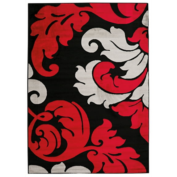 Elegance Circa Black and Red 8 X 10