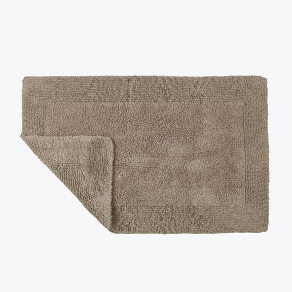 Elegance Cotton Reversible Bath Mat
