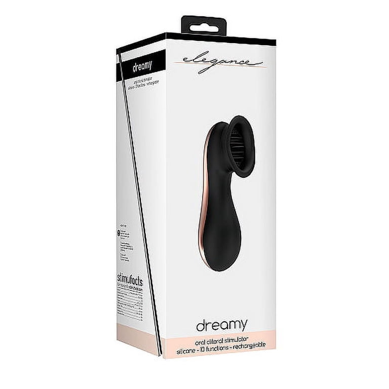 Elegance Dreamy Suction Vibrator, Black - Walmart.com