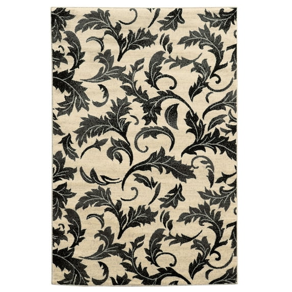 Elegance Forest Grey Rug, Multiplel Sizes