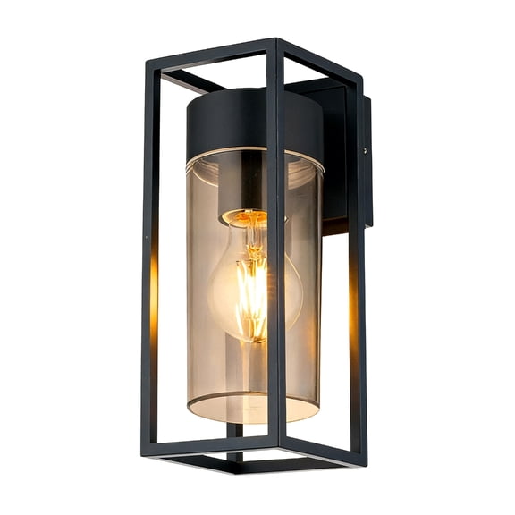 Elegance Glass Iron Outdoor Light Shade Outdoor Lighting for Porch Garden Patio Lighting Decorating Weather