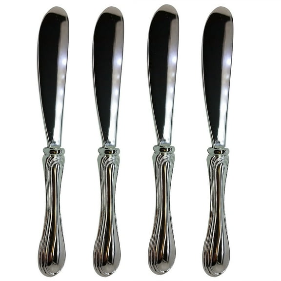 Elegance Heim Concept Silver-Plate Rim Pate Knifes Set