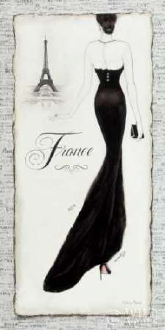 Elegance I Canvas Art - Emily Adams (10 x 20)