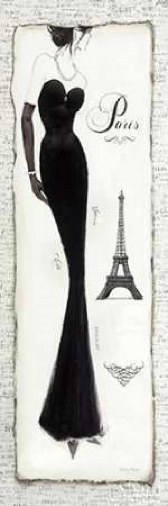Elegance II Canvas Art - Emily Adams (8 x 24)