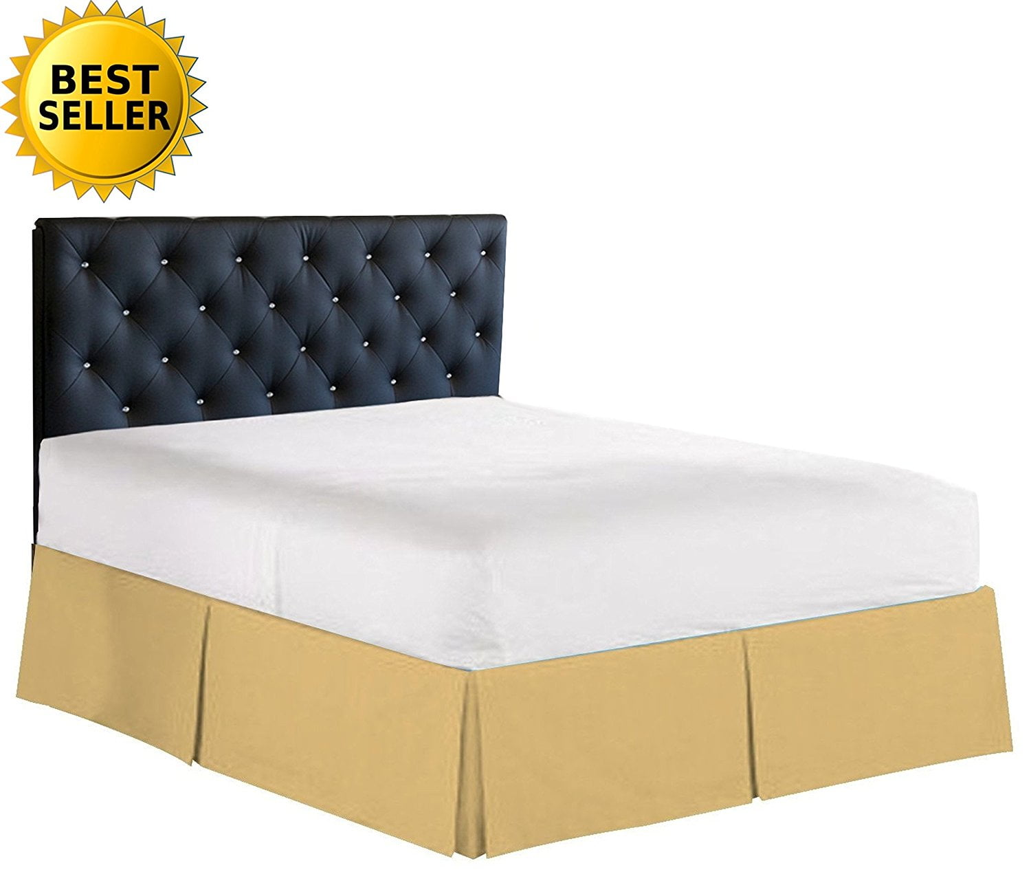 Elegance Linen 1500 Series Wrinkle & Fade Resistant Bed Skirt / Dust