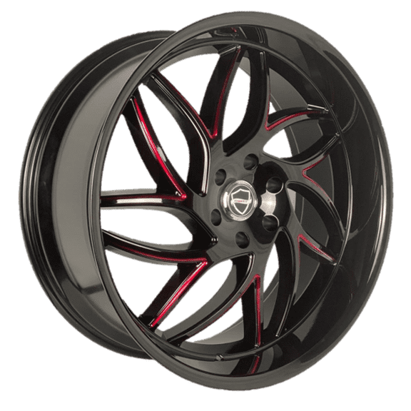 Elegance Magic 22x9.5 6X5.5 +24mm Wheel
