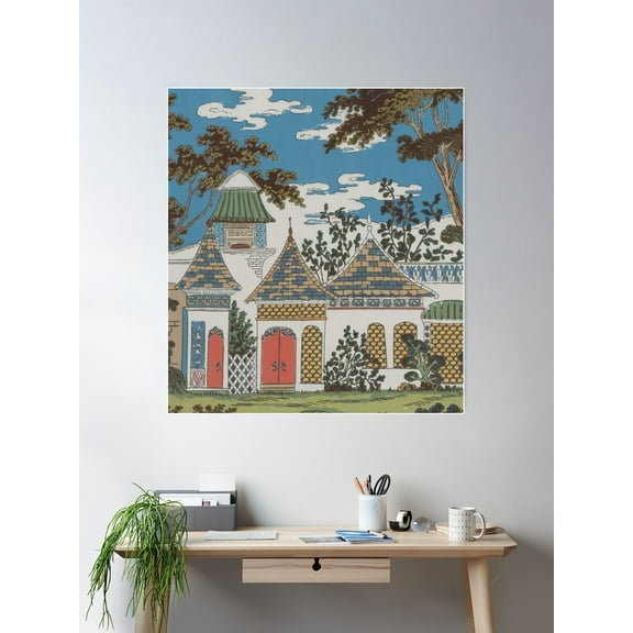 Elegance Redefined: The Allure Of Chinoiserie Poster Wall Art, Modern Wall Decor For Living Room Bedroom, 12x18 UNFRAMED