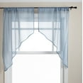 thumbnail image 1 of Elegance Sheer Voile Swag Curtain Pair, 1 of 3