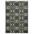 thumbnail image 1 of Elegance Snowflakes Grey Area Rug 8x10 Transitional Design Easy Care Polypropylene, 1 of 5