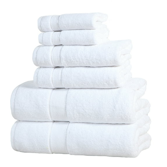 Elegance Spa Luxurious 600 GSM Egyptian Cotton 6-piece Towel Set