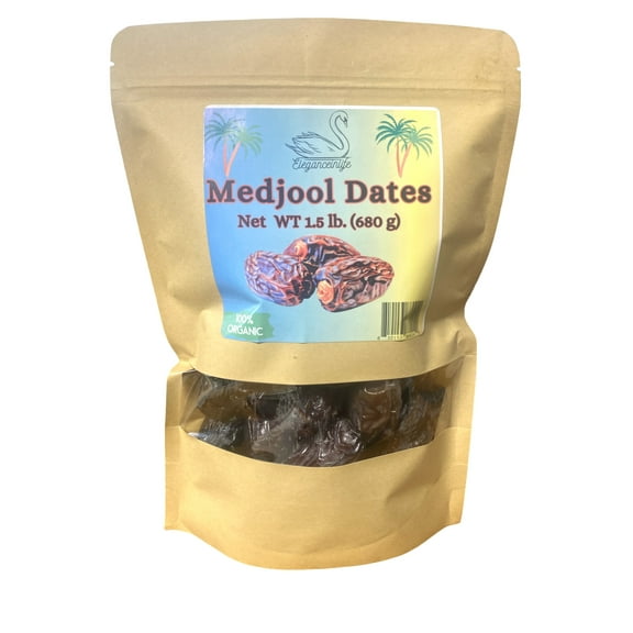 Eleganceinlife MEDJOOL DATES NET WT 680G (1.5 LB)