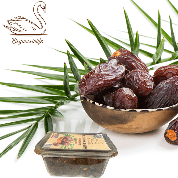 Eleganceinlife MEDJOOL DATES NET WT 907G (32 OZ) 2 LB