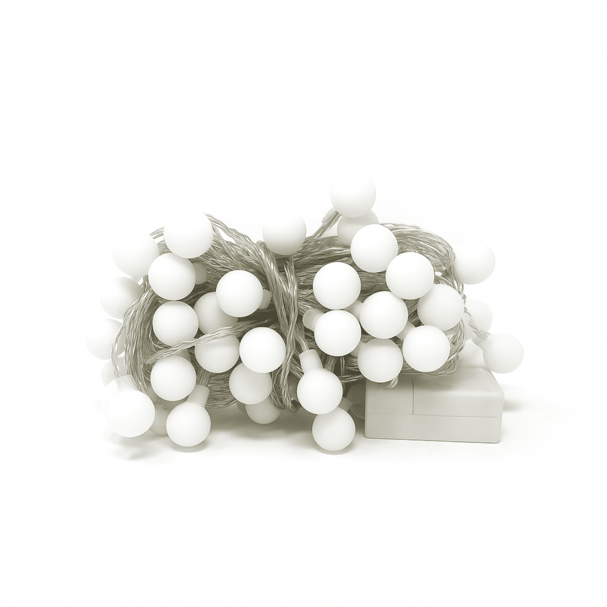 Elegani 100 LED String Lights Warm White, 32ft Plug-In with Connector, 8 Modes, Indoor Outdoor Holiday, Party, Wedding & Home Decor