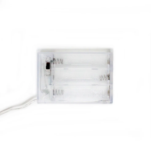 Elegani LED Strip Lights White Twinkling 33 ft