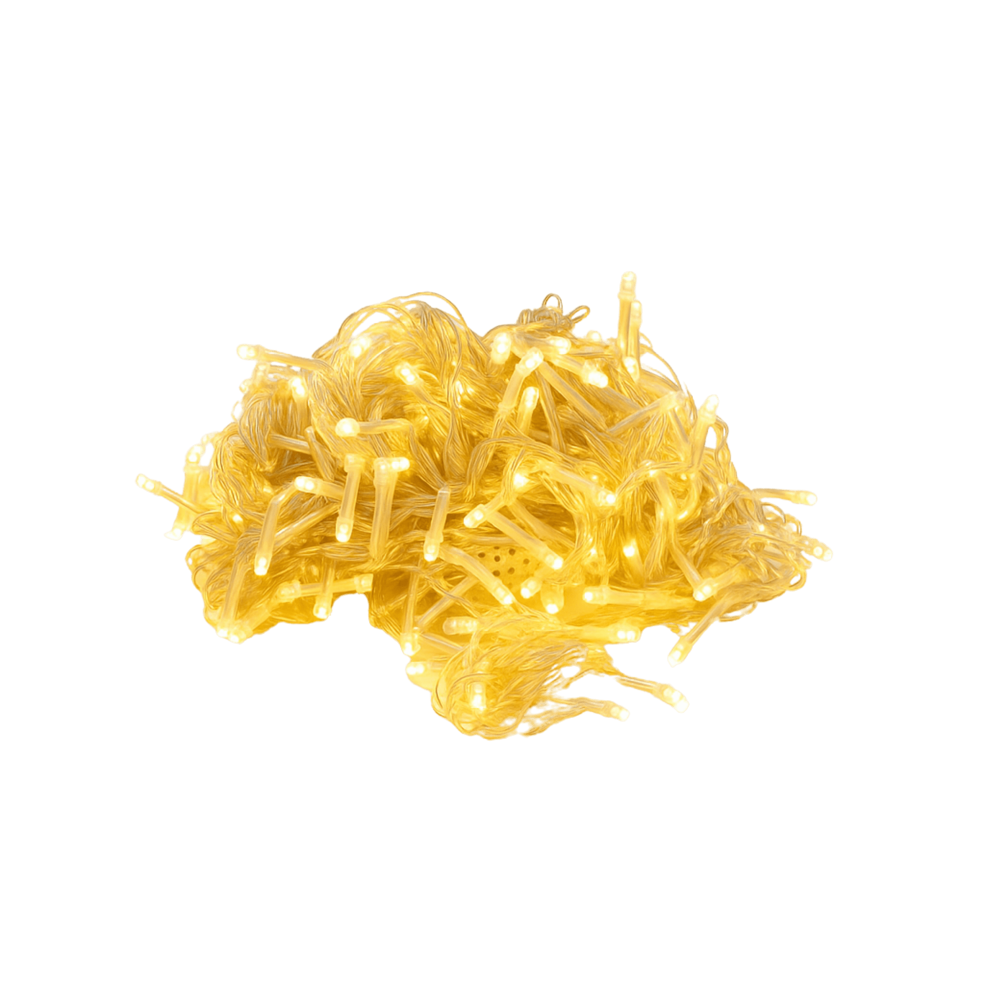 Elegani 200 LED Warm White Curtain String Lights 6.6ft x 6.6ft Plug-In, 8 Lighting Modes, Indoor/Outdoor Use, Ideal for Bedroom, Window, Party, and Holiday Decor