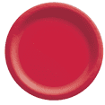 thumbnail image 1 of Elegani Round Paper Lunch Plates - Apple Red, 8.5 Inches (50 count), 1 of 3