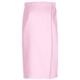 thumbnail image 1 of Elegani Women's Waffle Weave Spa Wrap - Lightweight, Breathable, One-Size-Fits-Most (29" Long), Light Pink, 1 of 4