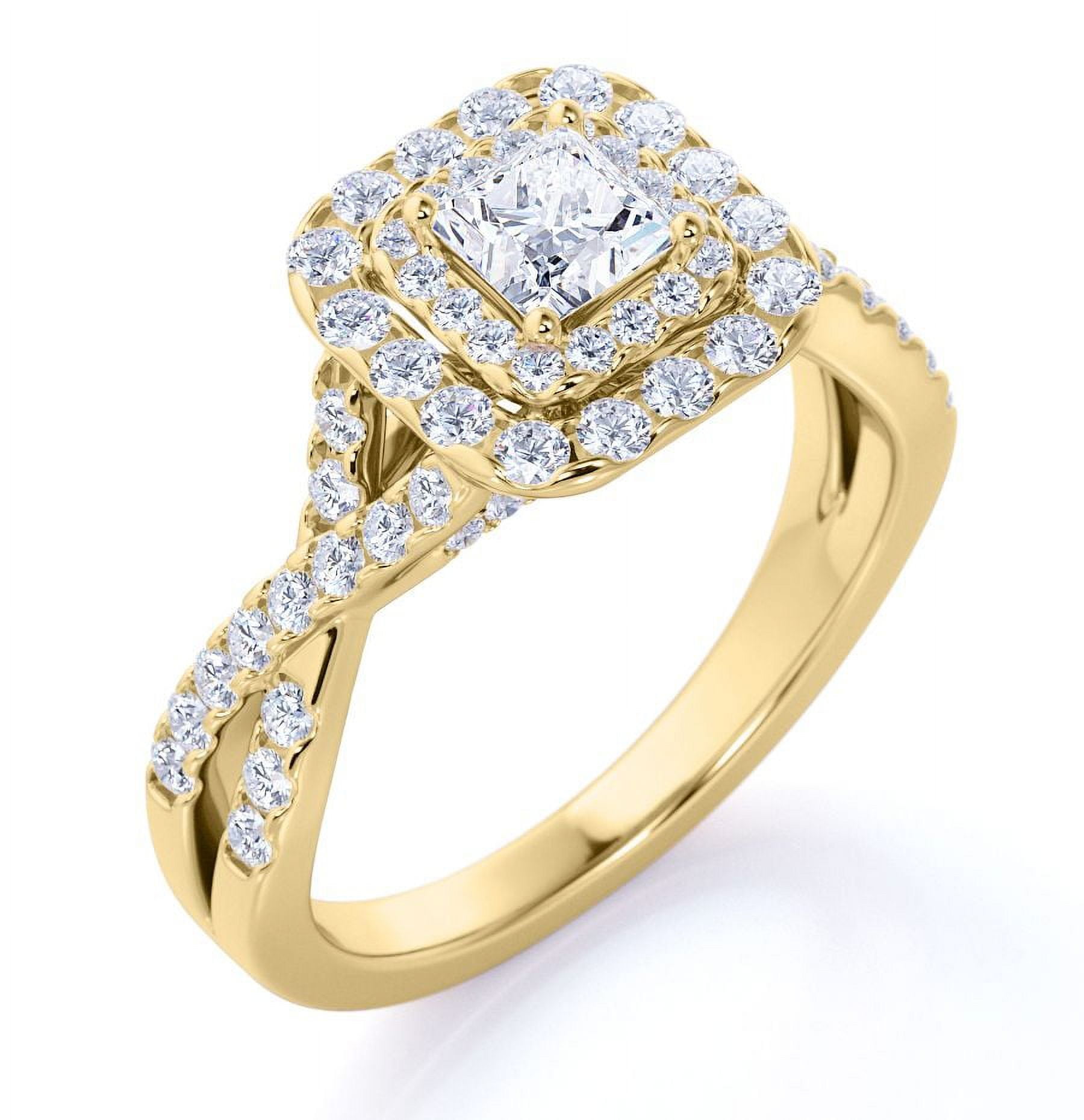 Buy Eddy Rose Gold Diamond Ring 18 KT yellow gold (4.062 gm). | Online By  Giriraj Jewellers