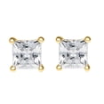 thumbnail image 1 of Elegant 14K Yellow Gold 0.50 Carat Lab Grown Princess Cut Diamond Ring | F-G Color, VS Clarity | Exquisite 4-PRONG Setting by Jewels Gallery, 1 of 2