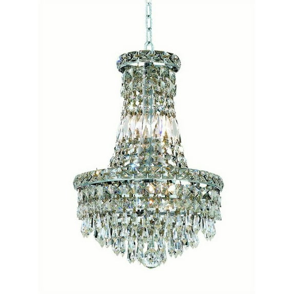 Elegant 2526D12C/RC Tranquil Pendants 12in Chrome 6-light Chrome