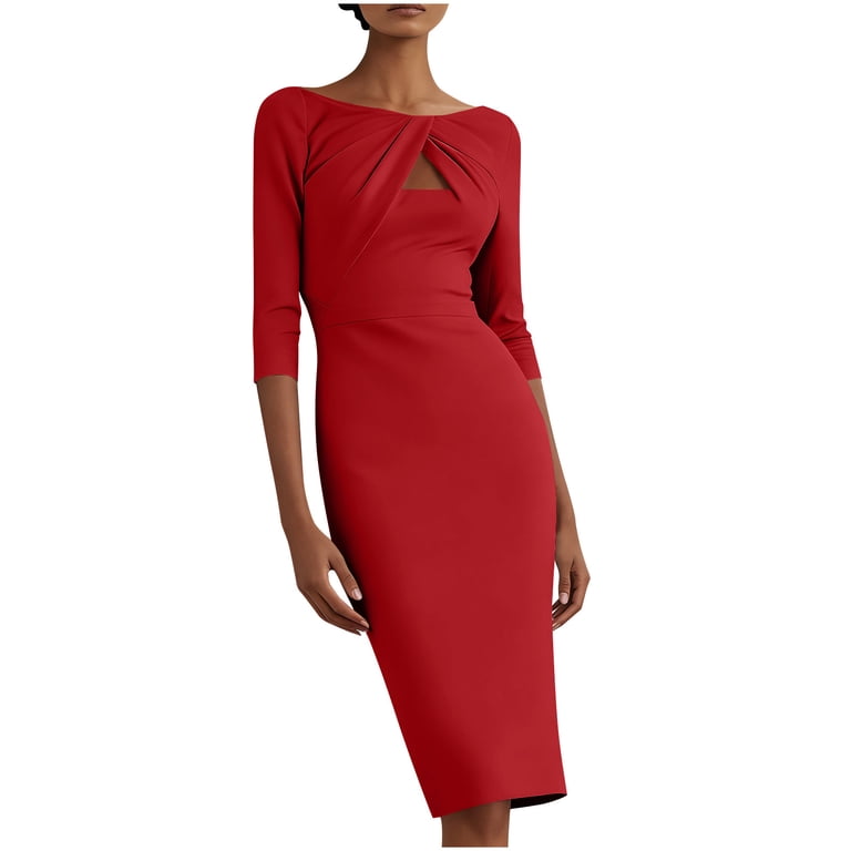 pencil cut dress design DARCY