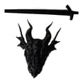 thumbnail image 1 of Elegant 3D Dragon Head Hairpin Secure Grip Hair Clip Comfortable Wear Plastic Hairpin For Halloween Event Dressingup, 1 of 7