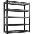 Elegant 40" W Garage Shelving 2000LBS Garage Storage Shelves Heavy Duty