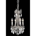 thumbnail image 1 of Elegant Lighting Rosalia 10" 4 Light Royal Crystal Chandelier, 1 of 2