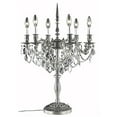 thumbnail image 1 of Elegant 9206TL20PW/SA Rosalia Light Pewter Table Lamp Clear Spectra Swarovski Crystal, 1 of 1