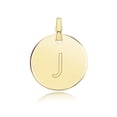 thumbnail image 1 of Elegant 9k Gold Women Letter / Initial Pendant - 18mm*14mm, 1 of 1
