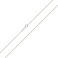 thumbnail image 1 of Elegant 9k White Gold Women Wheat Chain - 16 inch, 1 of 1