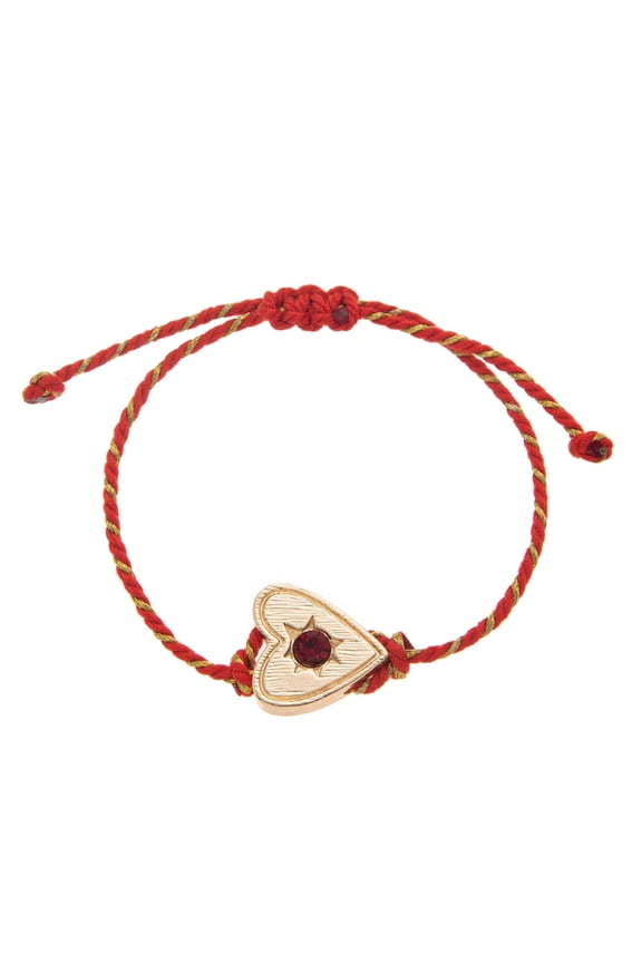 Elegant Adjustable Star Heart Beaded Cord Jewelry Gift for Her