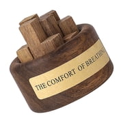 Elegant Aromatherapies Essential Oil Diffuser Small Woodpile Ornament Fragrances Expander for Car Scent Fragrant