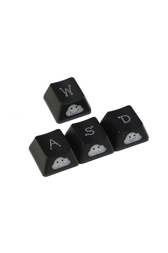 Elegant Backlit Keycaps WASD/Direction Custom Keycap High Sturdy Keycaps