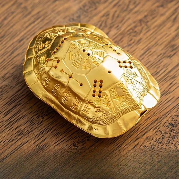 Elegant Bagua Turtle Shell Incense Burner - Chinese Aromatherapy Plate for Tea Room, Home, Office, and Yoga Studio