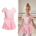 thumbnail image 1 of Elegant Ballet Dance Leotard Outfit For Girls With Detachable Skirt And Ruffle Sleeve Design, 1 of 5