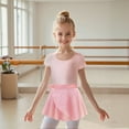 thumbnail image 1 of Elegant Ballet Dance Leotard Outfit For Girls With Detachable Skirt And Ruffle Sleeve Design, 1 of 5