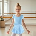 thumbnail image 1 of Elegant Ballet Dance Leotard Outfit For Girls With Detachable Skirt And Ruffle Sleeve Design, 1 of 5