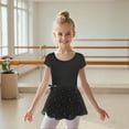 thumbnail image 1 of Elegant Ballet Dance Leotard Outfit For Girls With Detachable Skirt And Ruffle Sleeve Design, 1 of 9