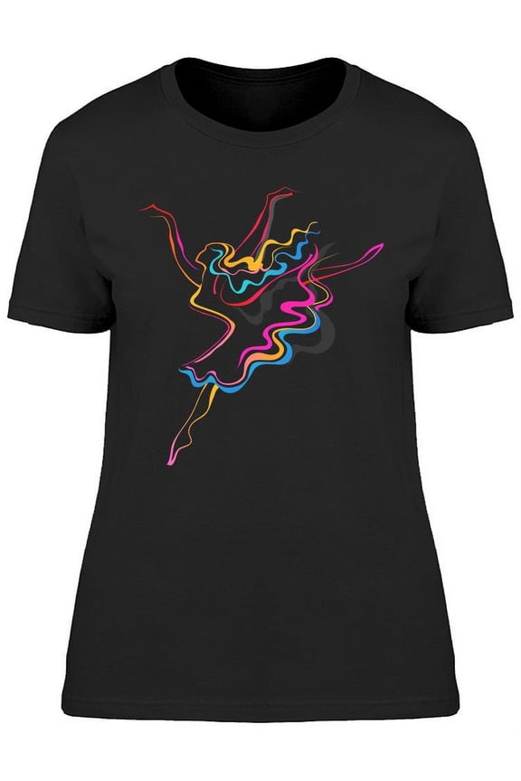 Elegant Ballet Dancer T-Shirt Women -Image by Shutterstock, Female x-Large