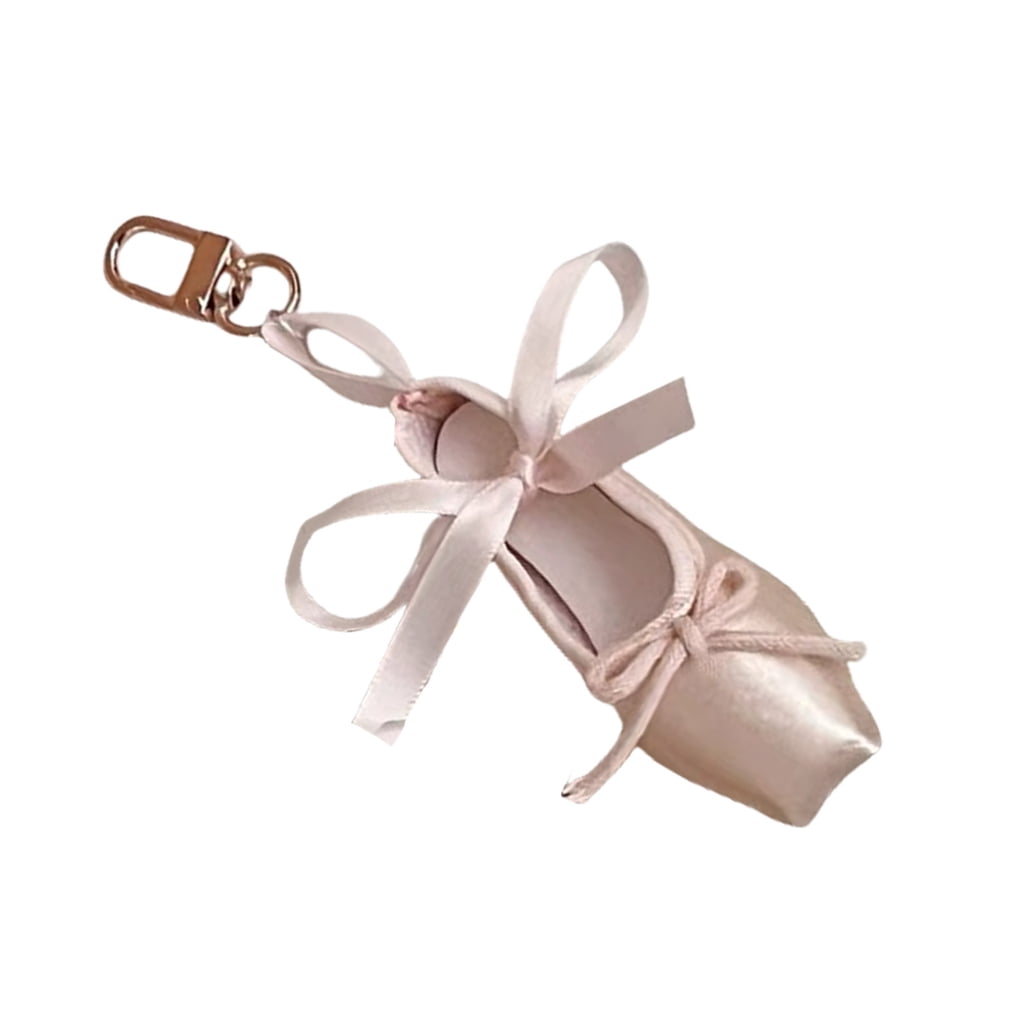 Elegant Ballet Shoes Keychain Alloy Holder Unique Keyring Bag Pendant ...