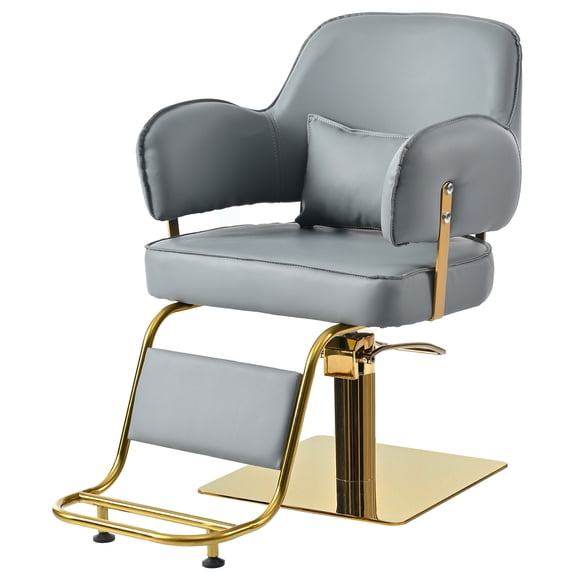 Elegant Barber Chair,Salon Chair for Hair Stylis,with Heavy Duty Hydraulic Pump Adjustable Barber Chair for Beauty Salon Spa Equipment