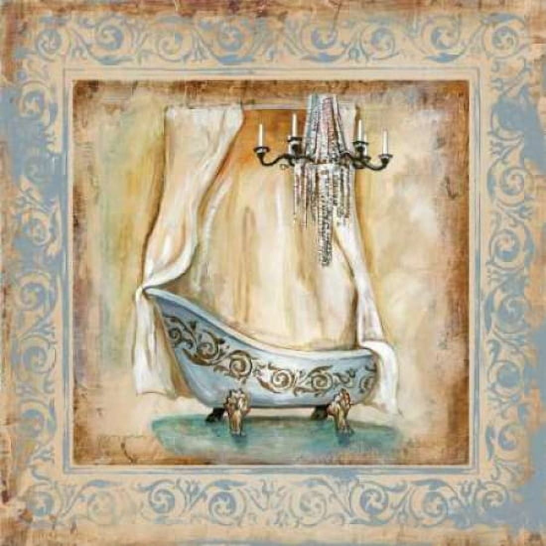 Elegant Bath II Canvas Art - Gregory Gorham (24 x 24)