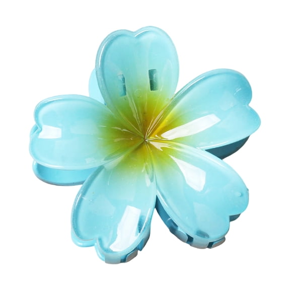 Elegant Beach Themed Barrette With Blossom Pattern Comfortable Daily Use