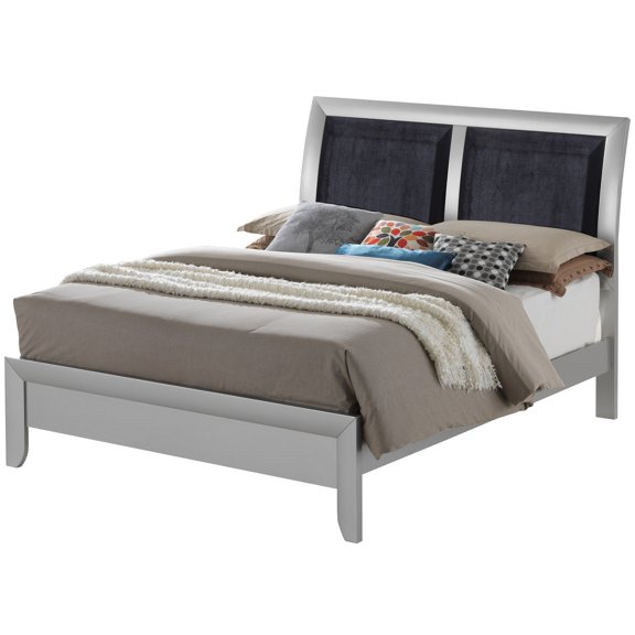 Elegant Bedroom Silver Champagne - Complements Your Modern Full Bed Improves Appeal