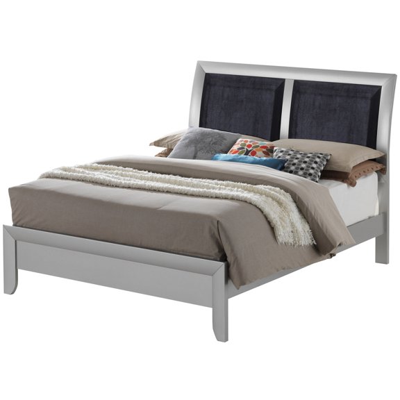 Elegant Bedroom Silver Champagne - Complements Your Modern Full Bed Improves Appeal