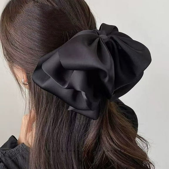 Elegant Big Bows Hair Clips and Barrettes for Women - Hair Clips, Hair Ornaments with Luxury Feminine Design