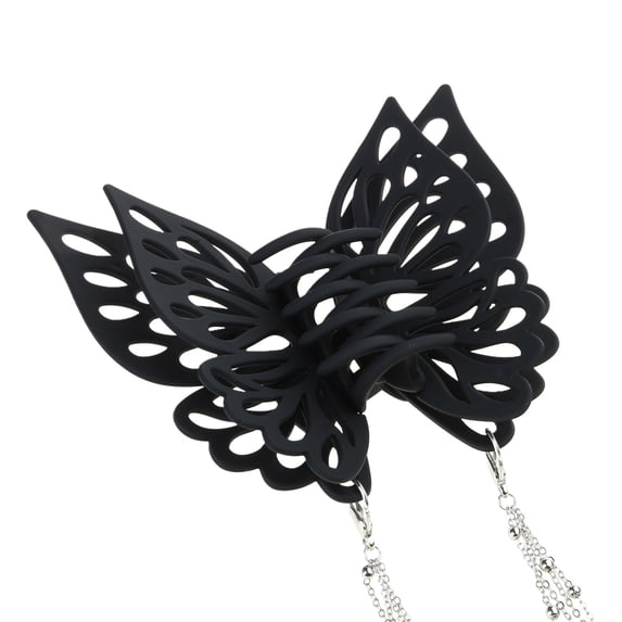 Elegant Big Butterfly Hair Clips Ladies Female Tassels Hairpin Hair Headwear for Women Thinner Thick Hair Accessory