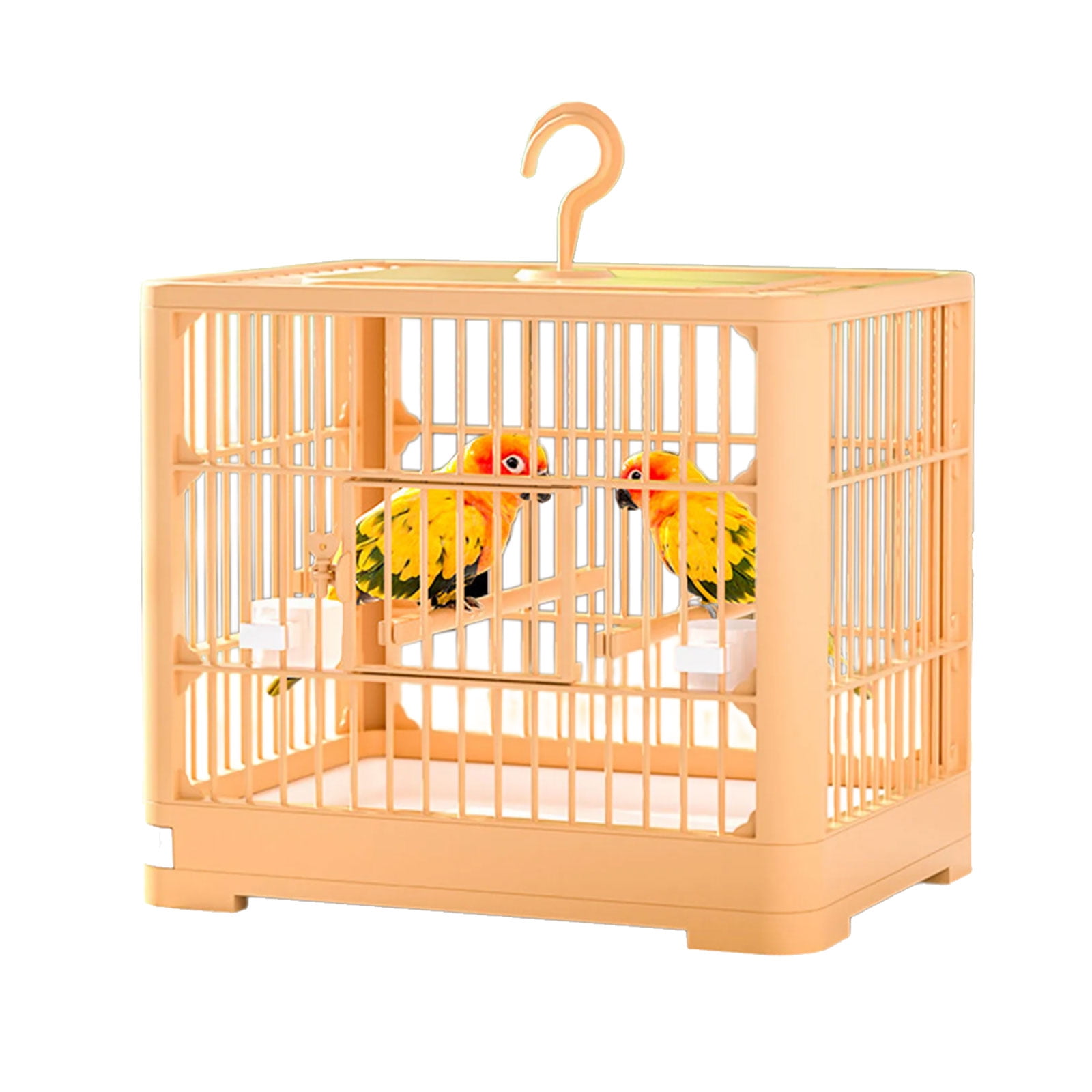 View of Elegant Bird Cage with Spacious Space Large Birds Cage for Health Bird ...